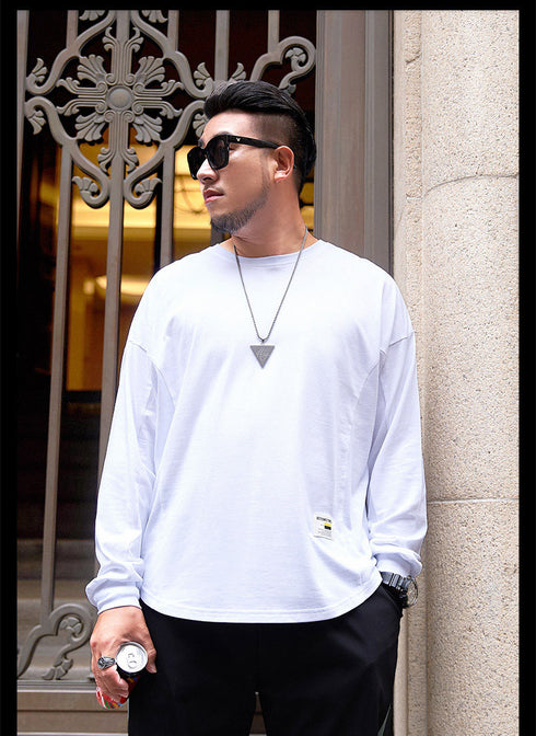 Men's Causal Long Sleeve Simple Plus Size Sweatshirts