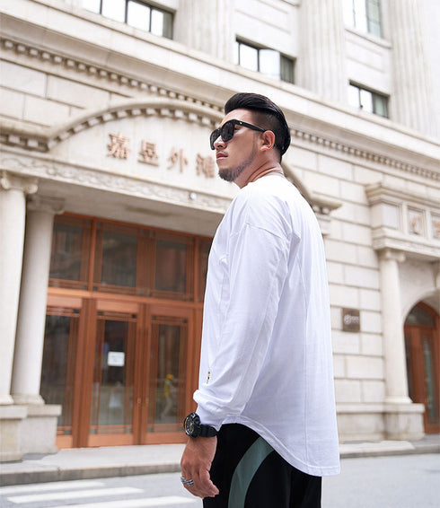 Men's Causal Long Sleeve Simple Plus Size Sweatshirts