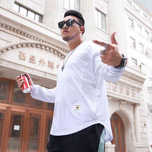 Men's Causal Long Sleeve Simple Plus Size Sweatshirts