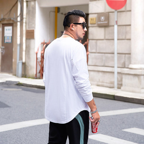 Men's Causal Long Sleeve Simple Plus Size Sweatshirts