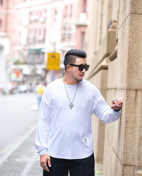 Men's Causal Long Sleeve Simple Plus Size Sweatshirts