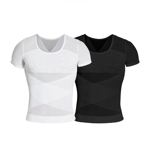 Men's Chest Abdomen Compression Control Body Shaper