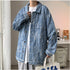 Men’s Classic Casual Plus Size Button Down Jean Jackets