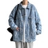 Men’s Classic Casual Plus Size Button Down Jean Jackets