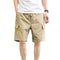 Men's Classic Relaxed Fit Athletic Workout Cargo Shorts