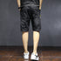 Men's Classic Relaxed Five Pocket Casual Jean Denim Shorts