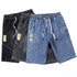 Men's Classic Relaxed Five Pocket Casual Jean Denim Shorts