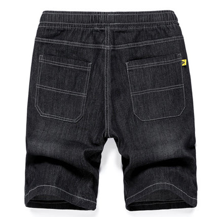 Men's Classic Relaxed Five Pocket Casual Jean Denim Shorts