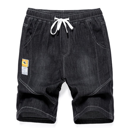 Men's Classic Relaxed Five Pocket Casual Jean Denim Shorts