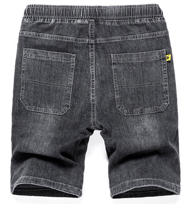 Men's Classic Relaxed Five Pocket Casual Jean Denim Shorts