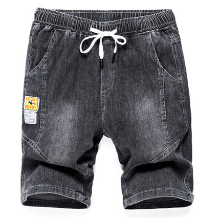 Men's Classic Relaxed Five Pocket Casual Jean Denim Shorts