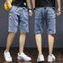 Men's Classic Relaxed Five Pocket Casual Jean Denim Shorts