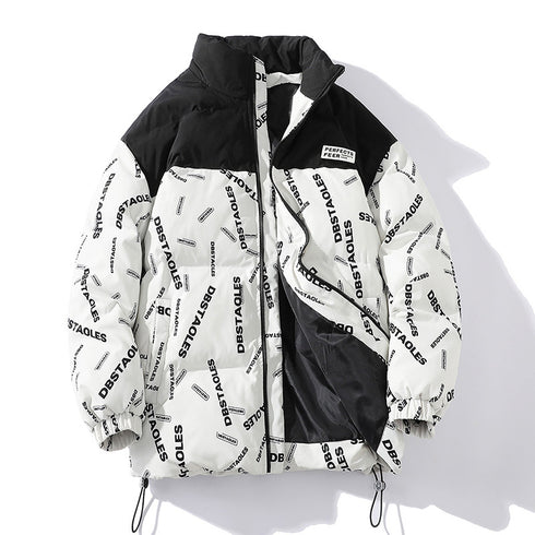 Men's Coat Plus Size Fleece Lined Warm Winter Jacket