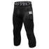 Men's Compression 3/4 Capri Pants with Cool Dry Tech