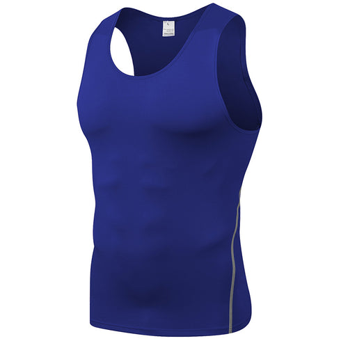 Men's Compression Body Shaper Bodybuilding Undershirt Tank