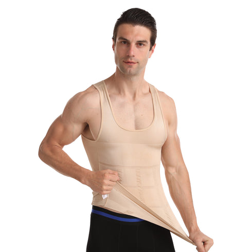 Men's Compression Body Shaper Lightweight Shapewear Tank