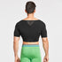 Men's Compression Chest Flat Bust Short Sleeve Shapewear