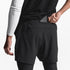 Men's Compression Pants 2 in 1 Running Leggings Workout Shorts