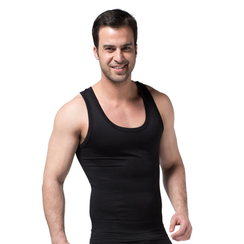 Men's Compression Seamless Vest Tummy Body Shaper Tank