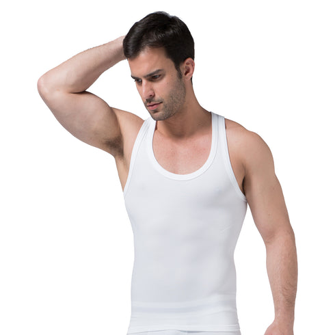 Men's Compression Seamless Vest Tummy Body Shaper Tank