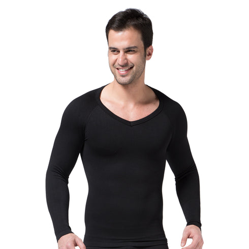 Men's Compression Shapewear Long Sleeve Thermal Seamless Underwear