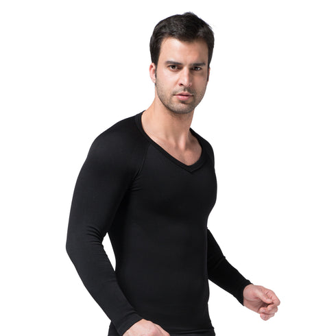 Men's Compression Shapewear Long Sleeve Thermal Seamless Underwear