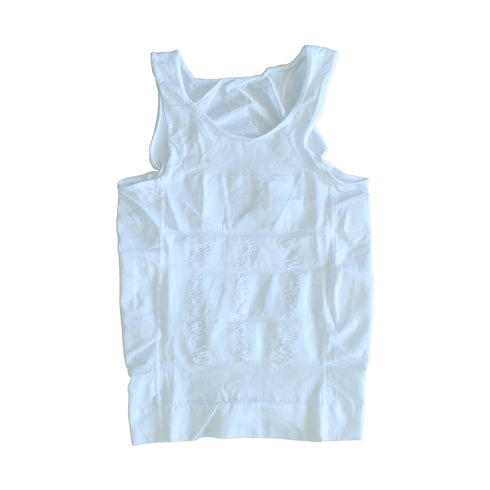 Men's Compression Shirt Sleeveless Slimming Vest Tank Top Shaperwear