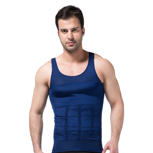 Men's Compression Waist Body Shaper Vest Tank Tops