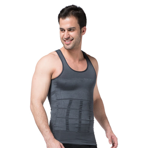 Men's Compression Waist Body Shaper Vest Tank Tops