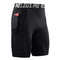 Men's Cool Dry Athletic Compression Shorts with Phone Pocket