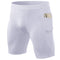 Men's Cool Dry Athletic Tights Compression Shorts with Pocket
