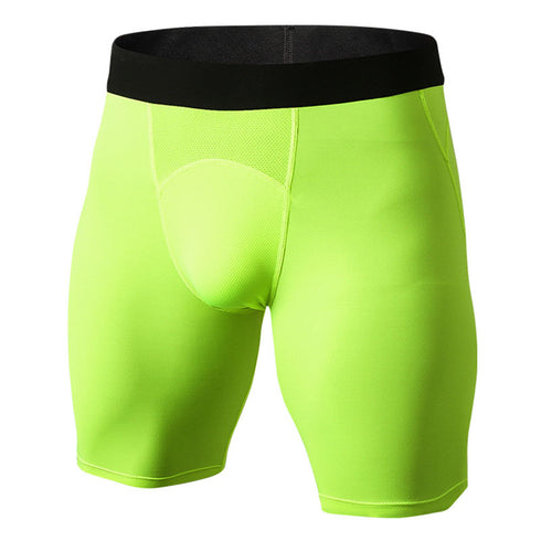 Men's Cool Dry Compression Shorts for Athletic Fitness