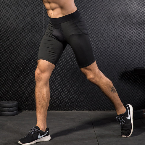 Men's Cool Dry Compression Shorts for Athletic Fitness