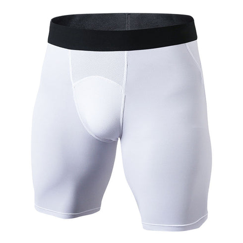 Men's Cool Dry Compression Shorts for Athletic Fitness