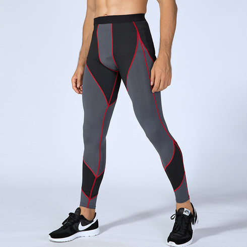 Men's Cool Dry Cycling Workout Compression Tight Pants