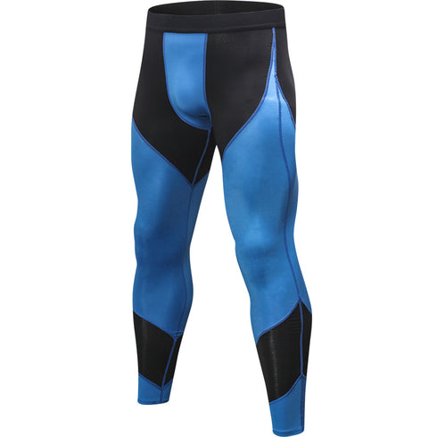 Men's Cool Dry Cycling Workout Compression Tight Pants