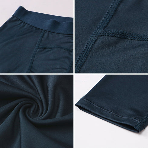 Men's Cool Dry Gym Leggings Running Tights Compression Pants