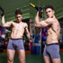 Men's Cool Dry Underwear Boxer Briefs Comfortable Shorts