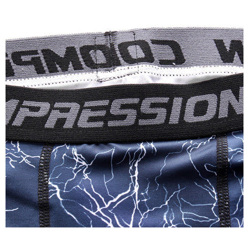 Men's Cool Dry Workout Training Tights Athletic Undershorts