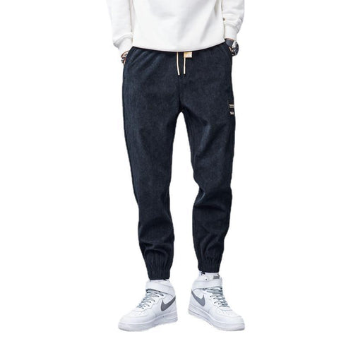 Men's Corduroy Running Active Plus Size Jogger Pants