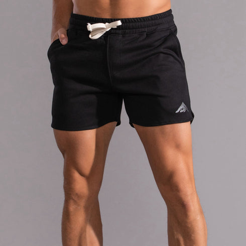 Men's Cotton Joggers Gym Workout Running Shorts