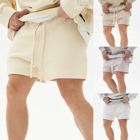 Men's Cotton Lounge Athletic Shorts with Side Pockets