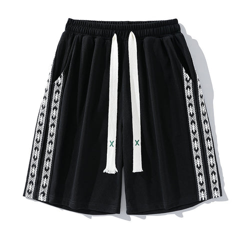 Men's Cotton Relaxed Loose Jogger Workout Shorts