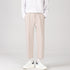 Men's Cropped Fleece-Lined Pleat Front Ankle-Length Dress Pants