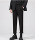 Men’s Basic Woolen Slim Fit Flat Front Dress Pants