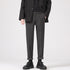 Men’s Basic Woolen Slim Fit Flat Front Dress Pants