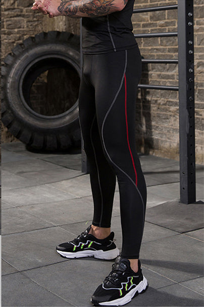 Men's Cycling Gym Workout Compression Yoga Leggings Pants