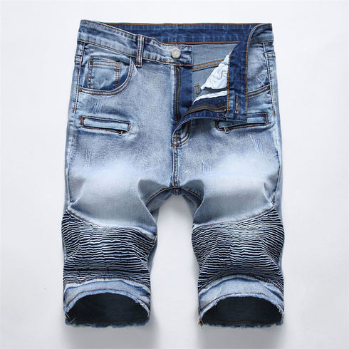 Men's Classic Summer Slim Fit Classic Denim Jean Shorts