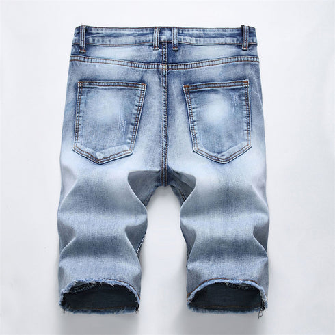 Men's Classic Summer Slim Fit Classic Denim Jean Shorts