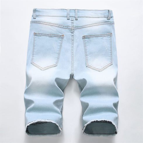 Men's Classic Summer Slim Fit Classic Denim Jean Shorts